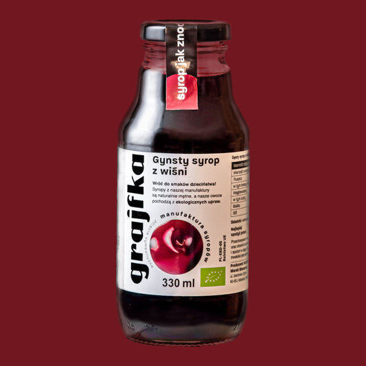 Syrop z Wiśni 330 ml BIO/EKO