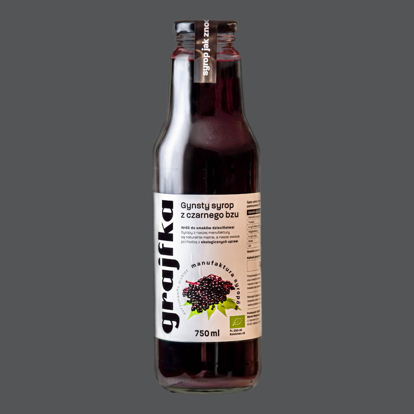 Holundersirup 750 ml BIO/ECO