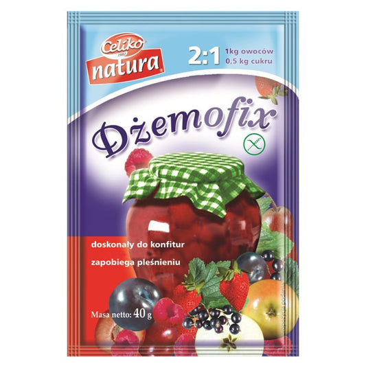 Dżemofix 2_1 środek żelujący bez glutenu Celiko, 40g-0