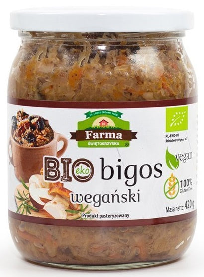 Vegane glutenfreie BIGOS BIO 420 g