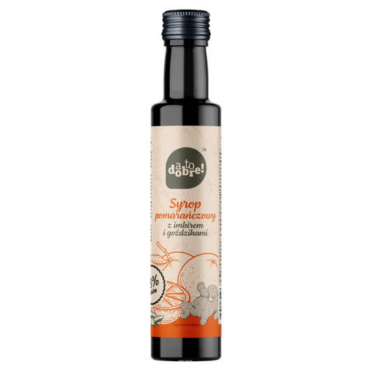 Orangensirup mit Ingwer und Nelken  250 ml