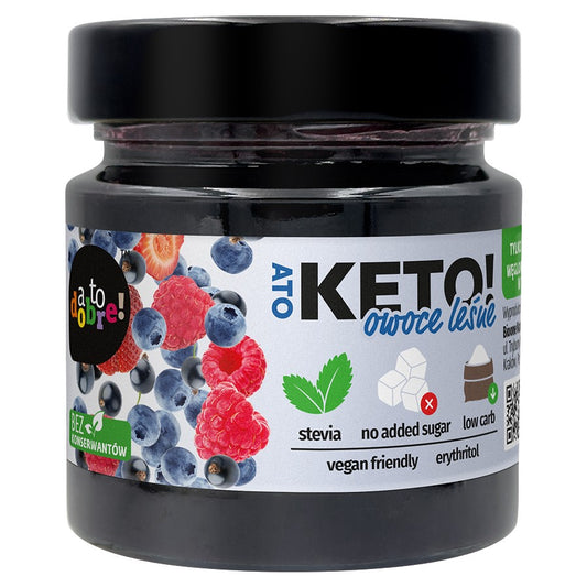 Konfitura Owoce leśne A To Keto! 200g-0