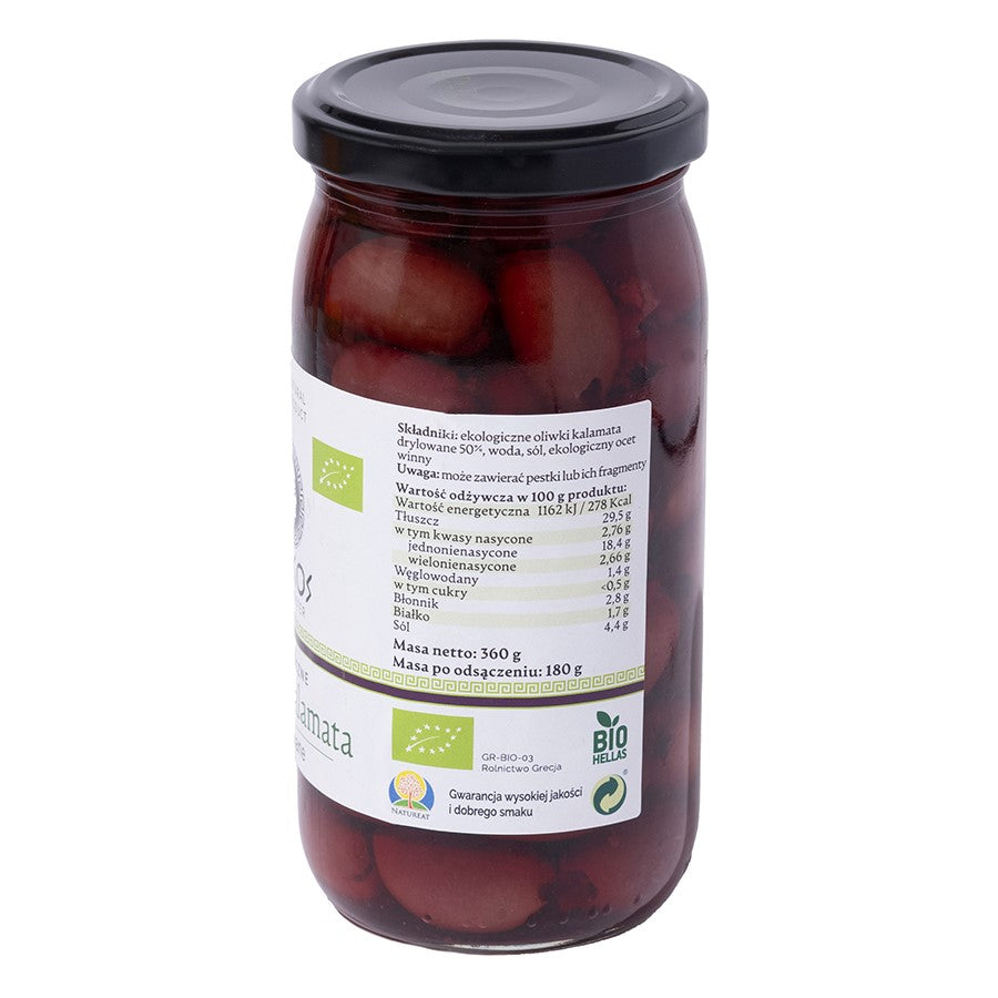 Oliwki kalamata drylowane BIO IORGOS, 180g-1