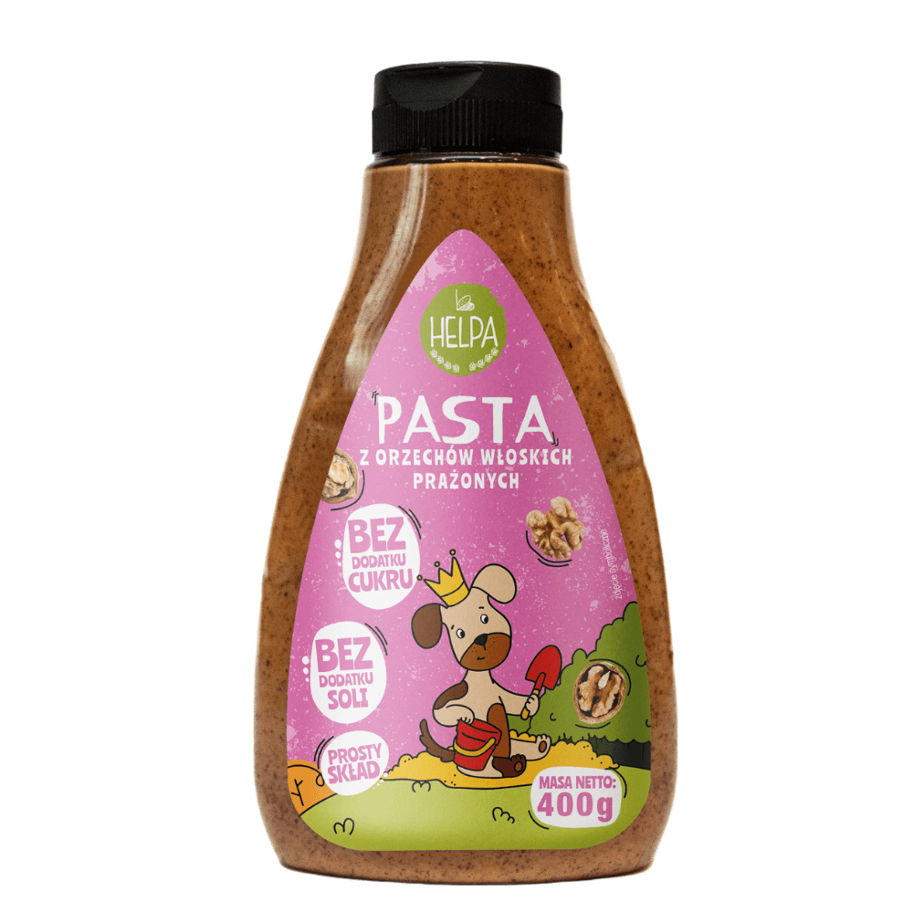 Pasta z orzechów włoskich prażonych Helpa, 400g-1