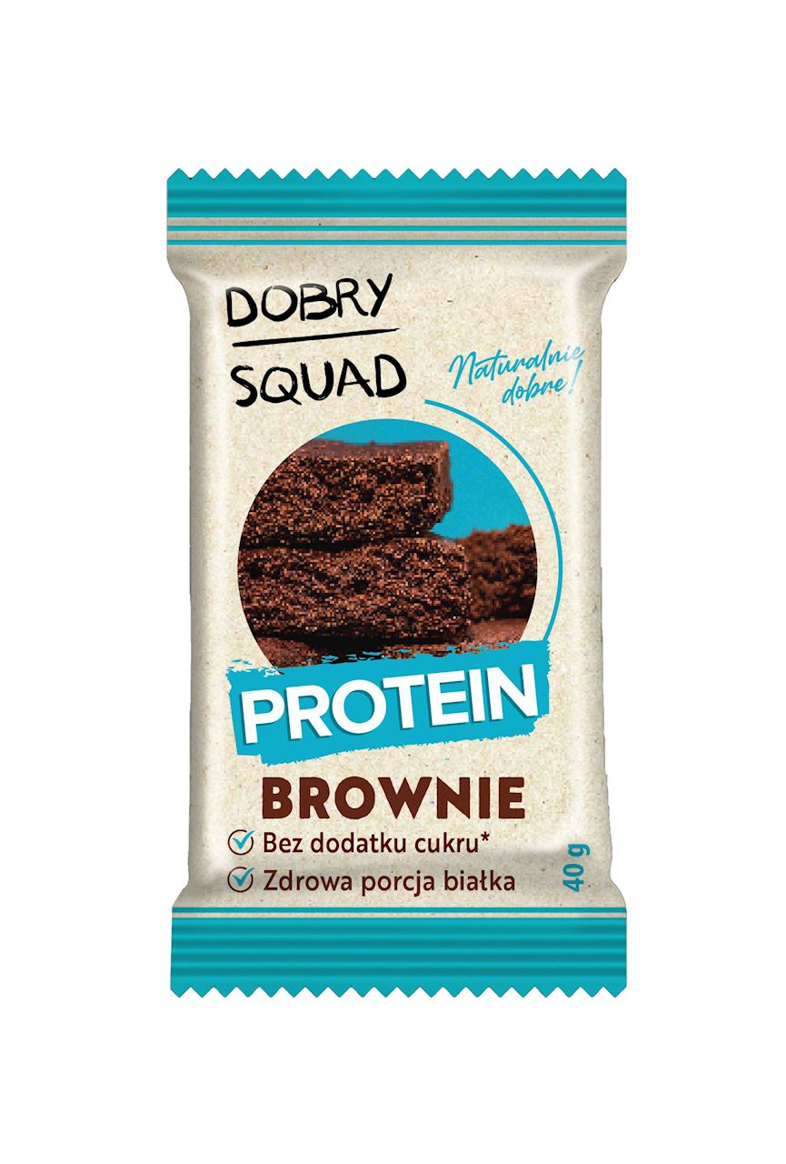 Protein-Kekse-Brownie-Geschmack ohne Zuckerzusatz, glutenfrei 40 g