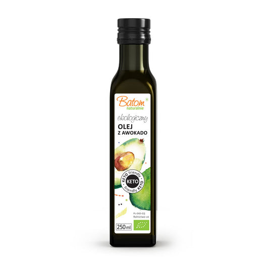 Kaltgepresstes Avocadoöl KETO BIO 250 ml