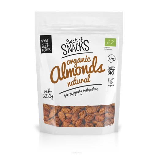 Bio natural almonds - whole-0