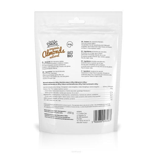 Bio natural almonds - whole-1