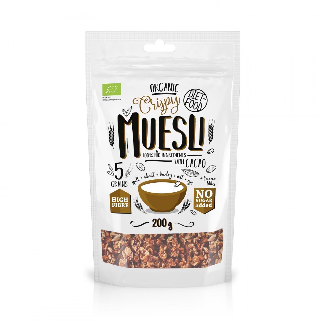 Bio Muesli with Cocoa 200 g-0