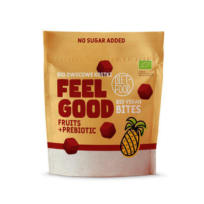 Bio Vegan Bites FEEL GOOD (fruit cubes) - with probiotic 120 g-0