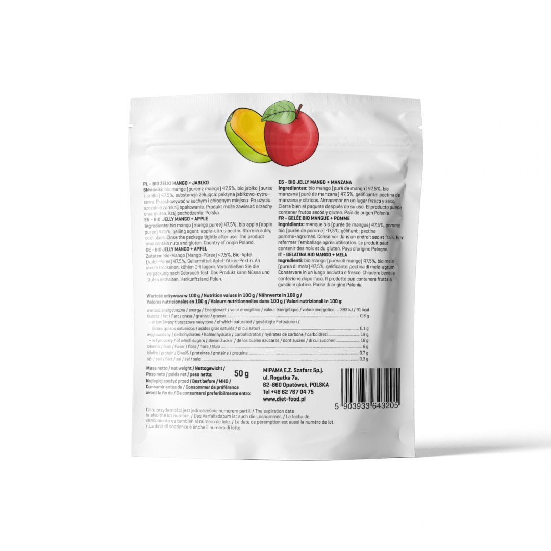 Bio Fruit Jelly- Mango & Apple-1