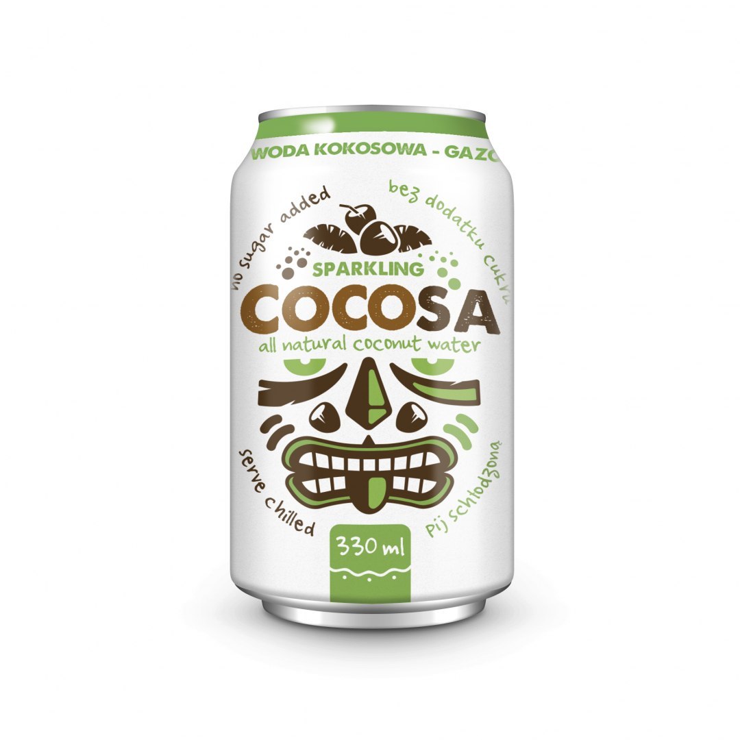 Cocosa Sparkling Coconut Water 330 ml-0