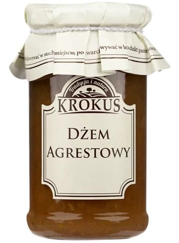 Stachelbeermarmelade mit niedrigem Zuckergehalt, glutenfrei 235 g