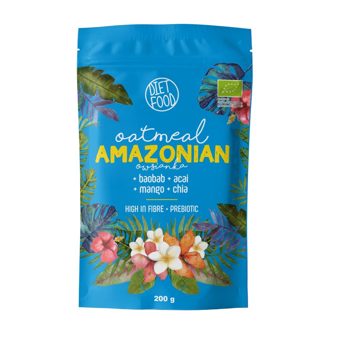 Diet-Food BIO OATMEAL AMAZONIAN WITH PREBIOTIC-0