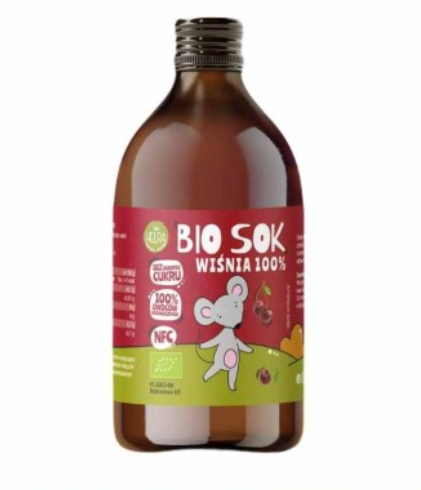 Kirschsaft 100 % BIO 250 ml