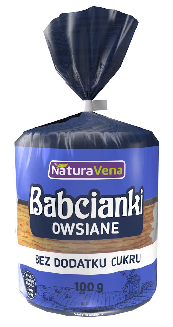 BABCIANKI OWSIANE BEZ DODATKU CUKRÓW 100 g - NATURAVENA-0