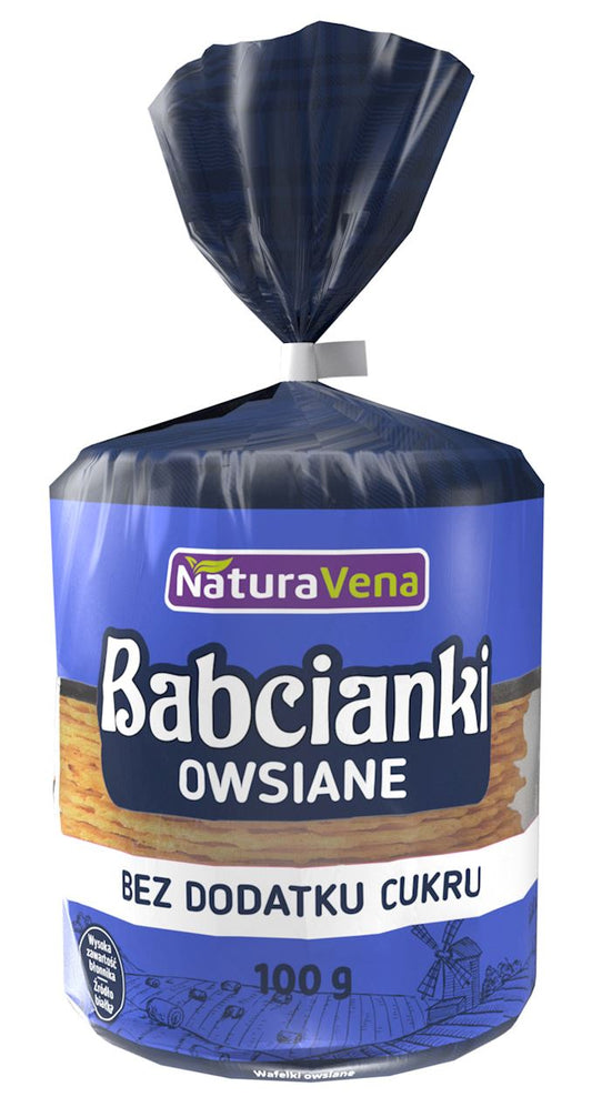 BABCIANKI OWSIANE BEZ DODATKU CUKRÓW 100 g - NATURAVENA-0