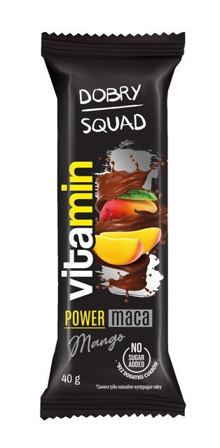 BATON VITAMIN LIBIDO MANGO BEZ DODATKU CUKRU 40 g - DOBRY SQUAD-0