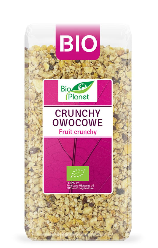 CRUNCHY OWOCOWE BIO 250 g - BIO PLANET-0