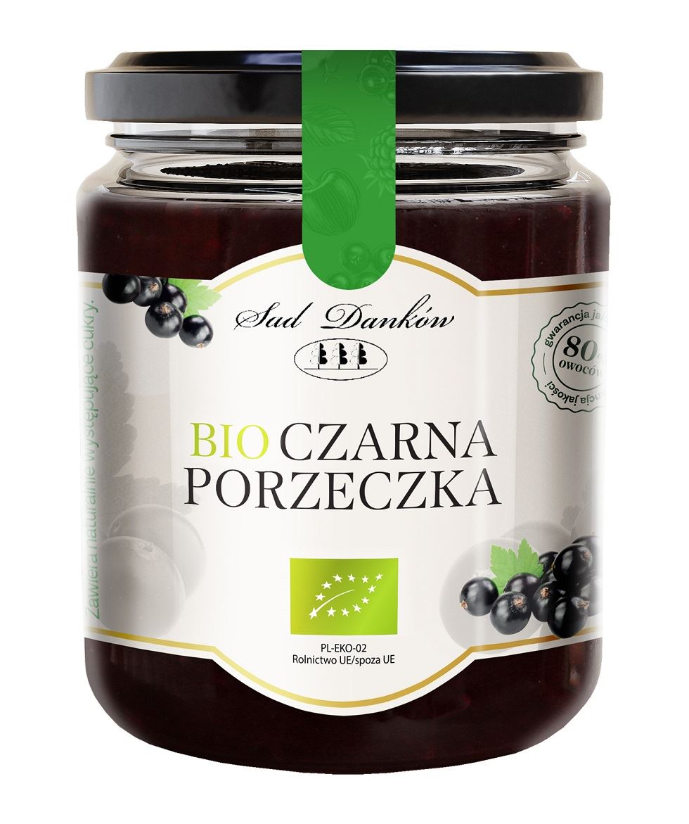 CZARNA PORZECZKA 80 % BIO 260 g - SAD DANKÓW-0