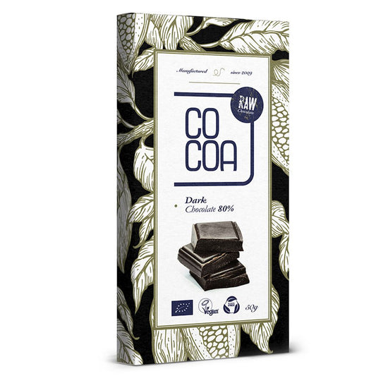 CZEKOLADA CIEMNA 80 % BIO 50 g - COCOA-0