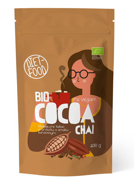 CZEKOLADA DO PICIA CHAI BIO 200 g - DIET-FOOD-0