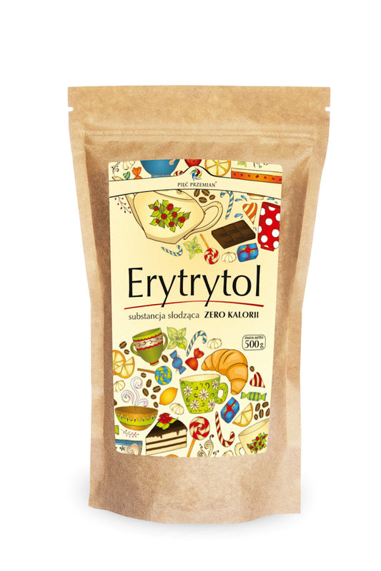 ERYTRYTOL 500 g (TOREBKA PAPIEROWA) - PIĘĆ PRZEMIAN-0