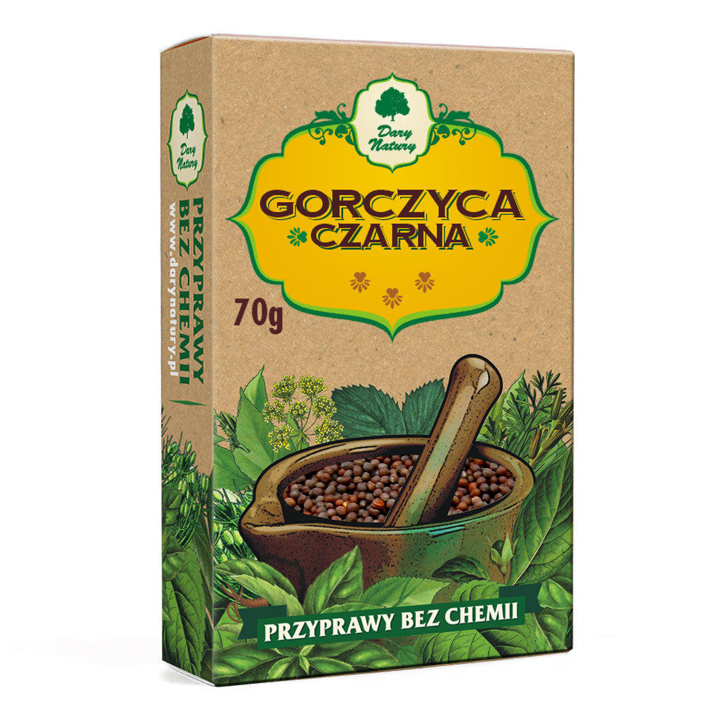 GORCZYCA CZARNA 70 g - DARY NATURY-0