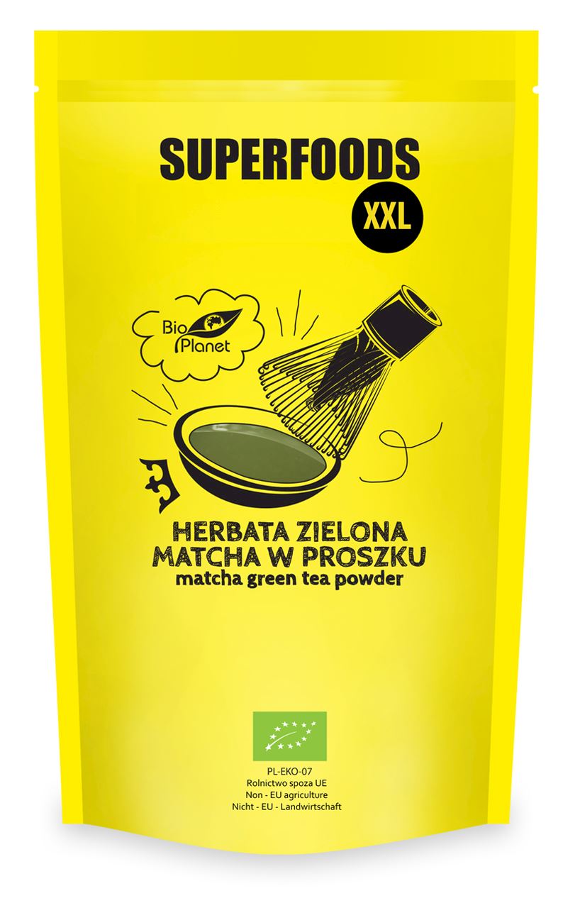 HERBATA ZIELONA MATCHA BIO 500 g - BIO PLANET-0