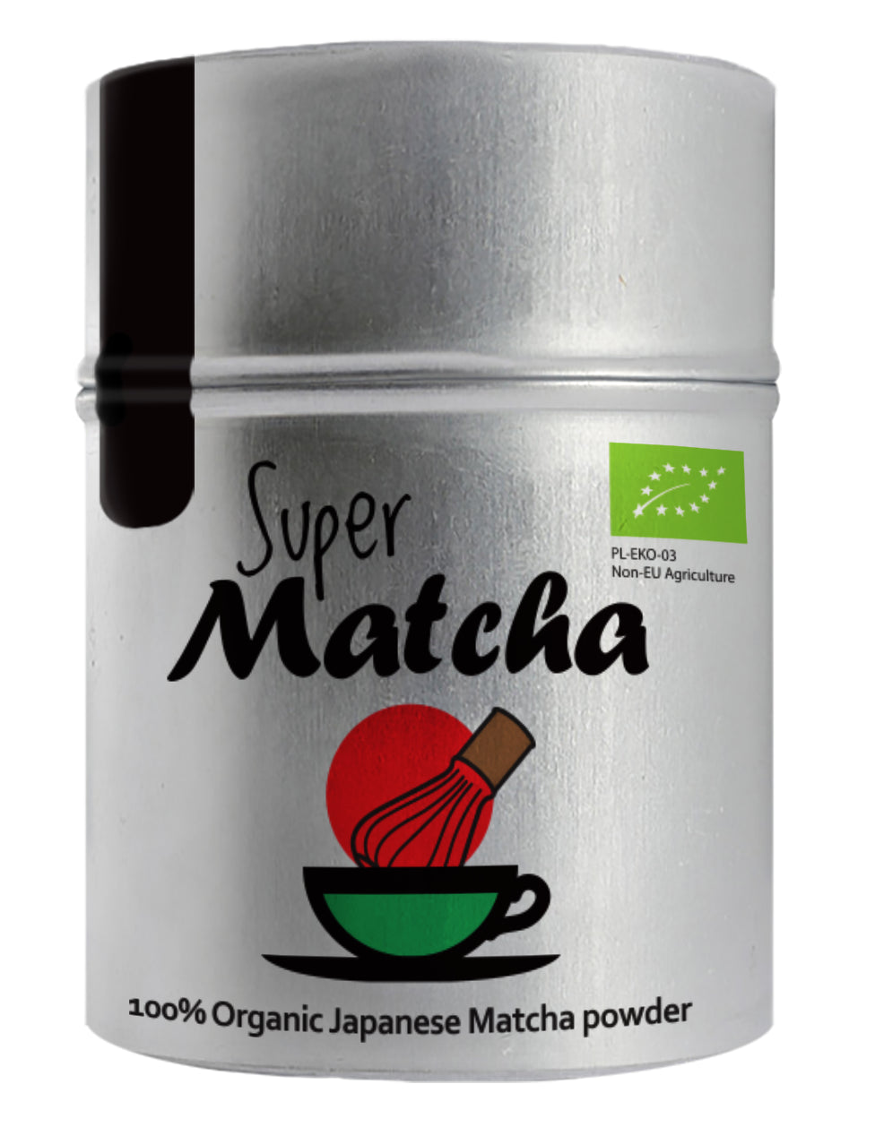 HERBATA ZIELONA MATCHA JAPOŃSKA BIO 40 g - DIET-FOOD-0