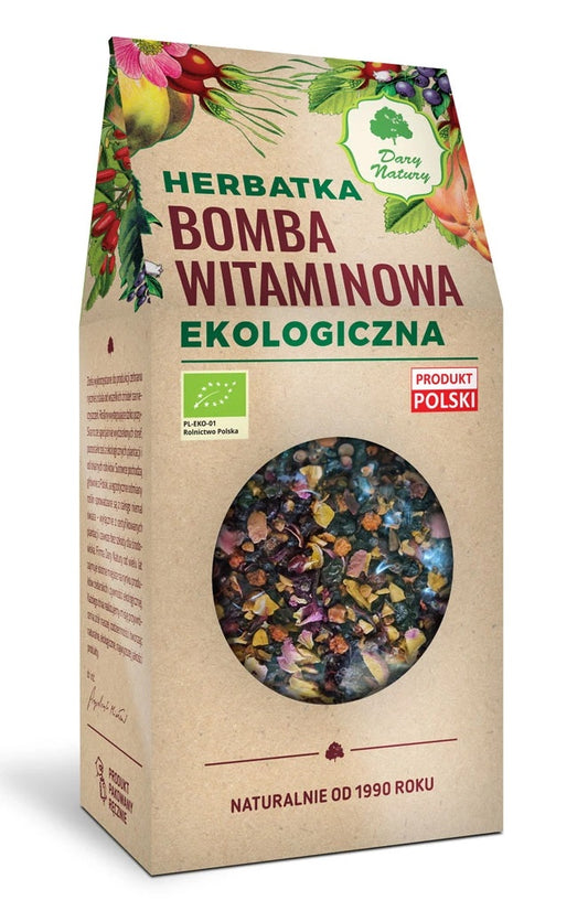 HERBATKA BOMBA WITAMINOWA BIO 200 g - DARY NATURY-0