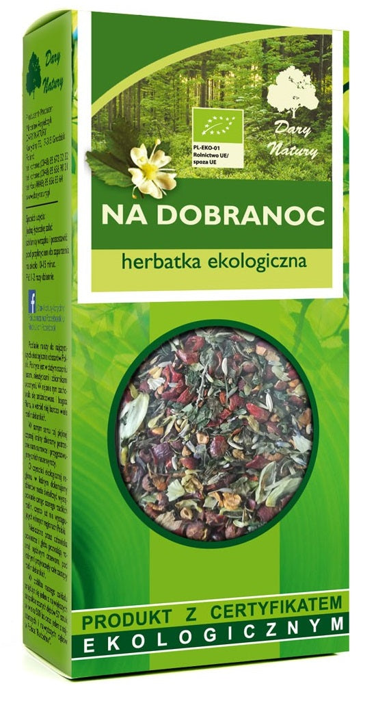 HERBATKA NA DOBRANOC BIO 50 g - DARY NATURY-0