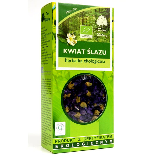 HERBATKA Z KWIATU ŚLAZU BIO 20 g - DARY NATURY-0