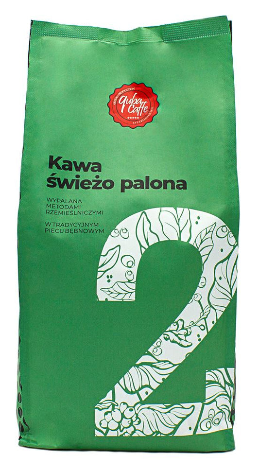 KAWA ZIARNISTA ARABICA/ROBUSTA (NO.2) 1 kg - QUBA CAFFE-0