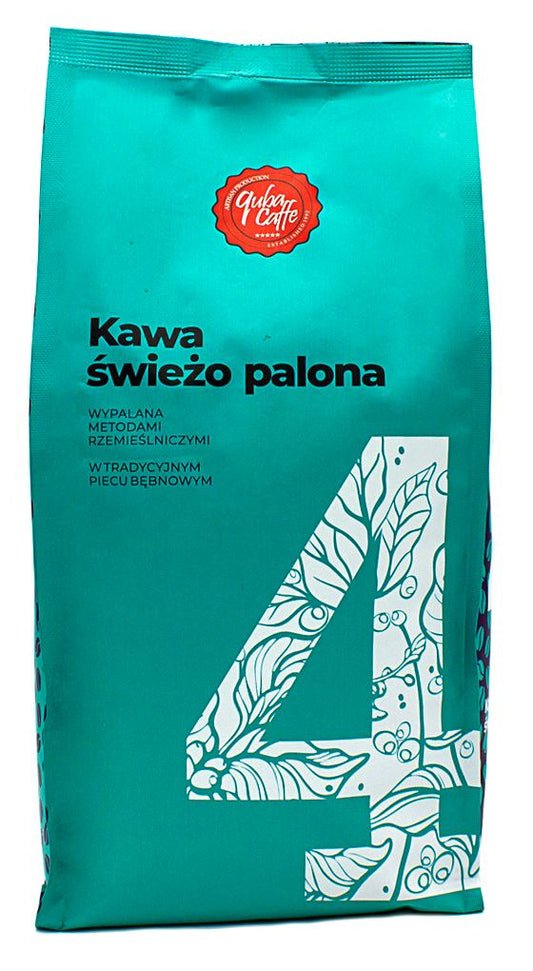 KAWA ZIARNISTA ARABICA/ROBUSTA (NO.4) 1 kg - QUBA CAFFE-0