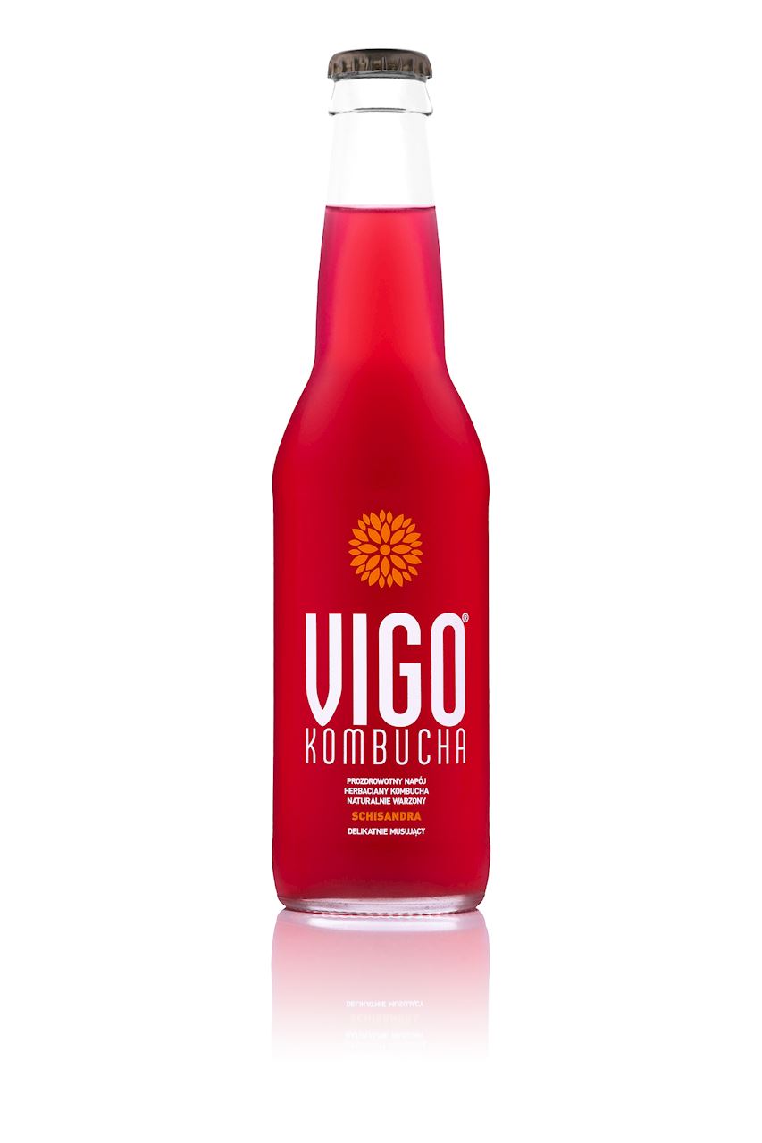 KOMBUCHA SCHISANDRA BEZGLUTENOWA 330 ml - VIGO-0