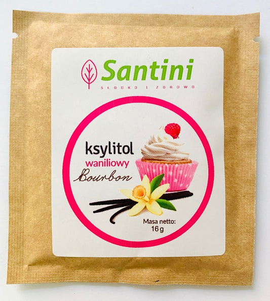 KSYLITOL WANILIOWY 16 g - SANTINI (FINLANDIA)-0