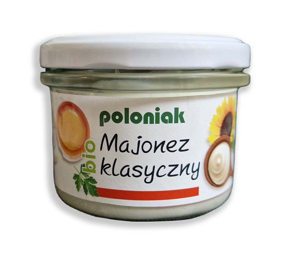 MAJONEZ KLASYCZNY BIO 200 ml - POLONIAK-0