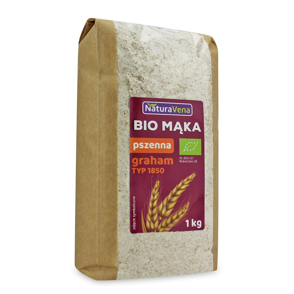 MĄKA PSZENNA GRAHAM TYP 1850 BIO 1 kg - NATURAVENA-0