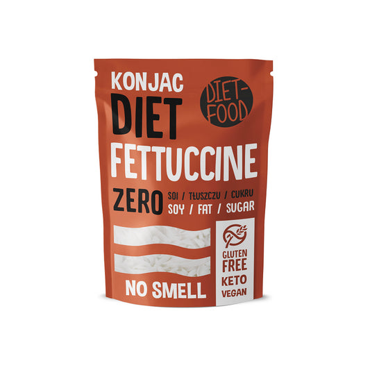 MAKARON (KONJAC) FETTUCCINE BEZGLUTENOWY 270 g (200 g) - DIET-FOOD-0