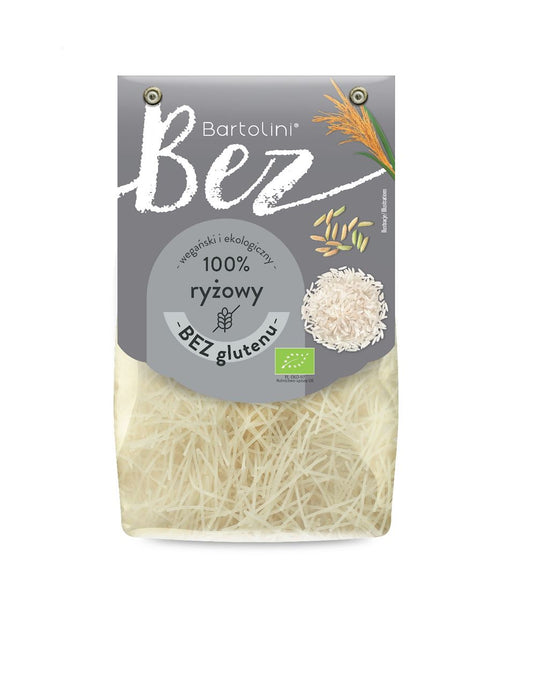 MAKARON (RYŻOWY) KRAJANKA BEZGLUTENOWY BIO 250 g - BARTOLINI-0