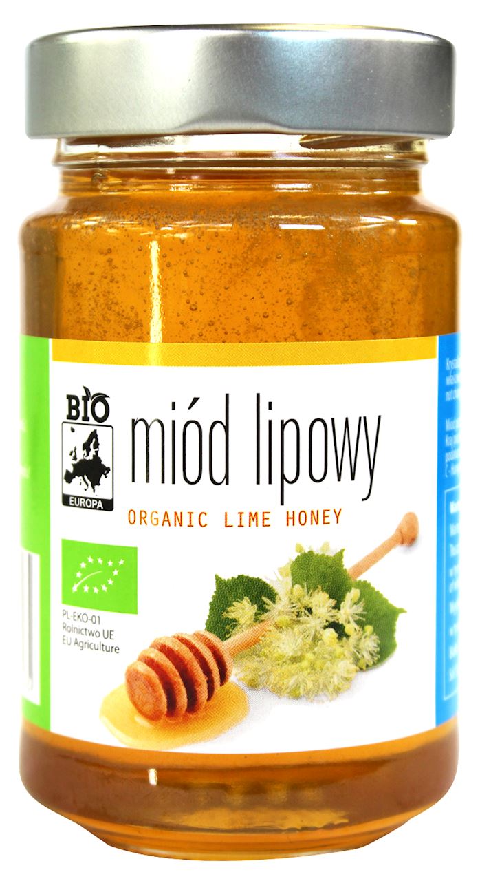 MIÓD NEKTAROWY LIPOWY BIO 300 g - BIO PLANET-0