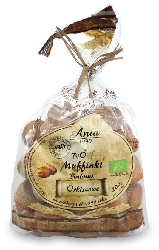 MUFFINKI BABUNI ORKISZOWE BIO 200 g - BIO ANIA-0