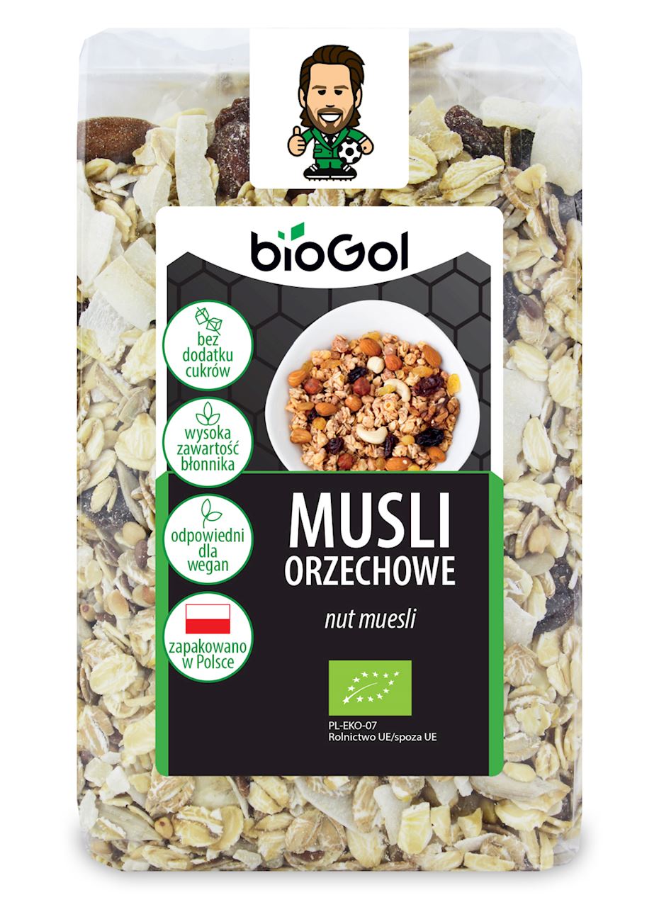 MUSLI ORZECHOWE BIO 300 g - BIOGOL-0