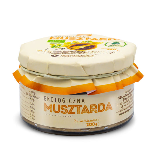 MUSZTARDA BIO 200 g - DARY NATURY-0