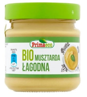 MUSZTARDA ŁAGODNA BIO 170 g - PRIMAVIKA (PRIMAECO)-0