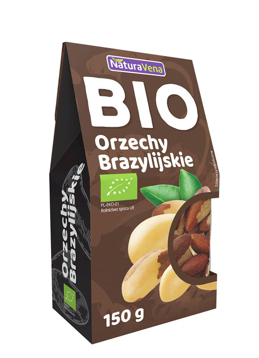 ORZECHY BRAZYLIJSKIE BIO 150 g - NATURAVENA-0