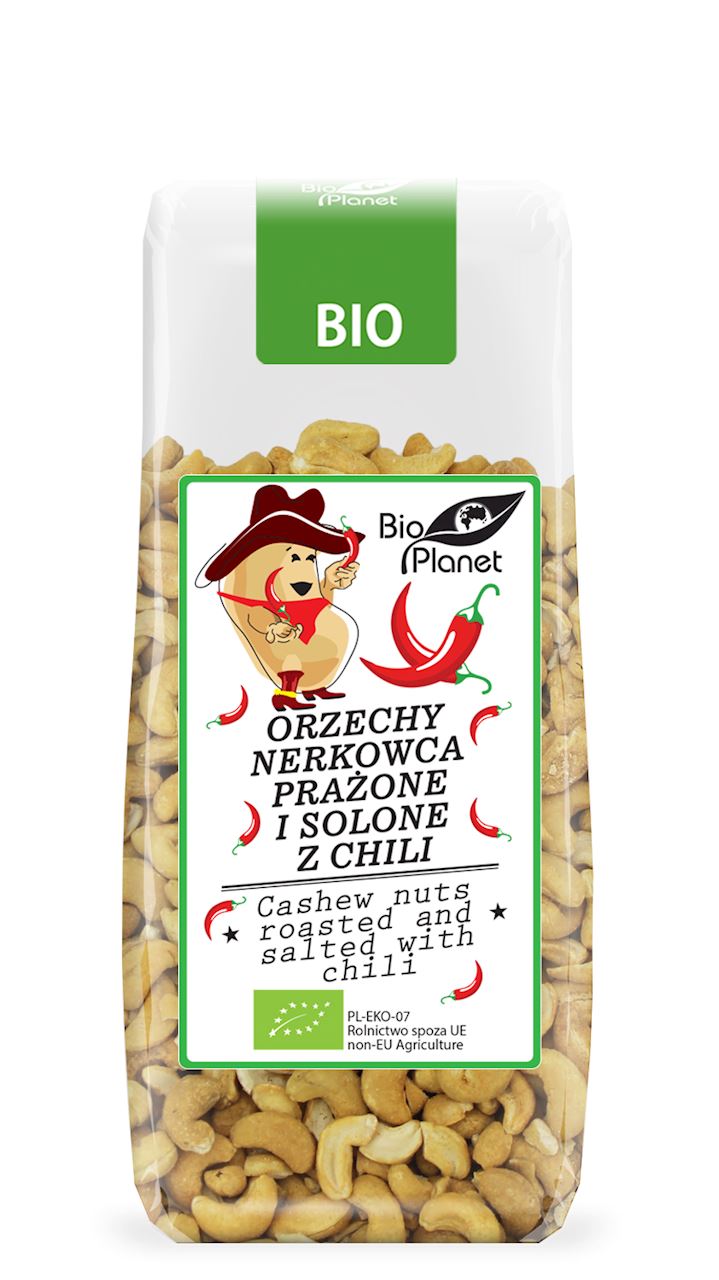 ORZECHY NERKOWCA PRAŻONE I SOLONE Z CHILI BIO 100 g - BIO PLANET-0