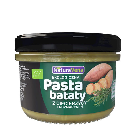 PASTA Z CIECIERZYCY Z BATATAMI I ROZMARYNEM BIO 185 g - NATURAVENA-0