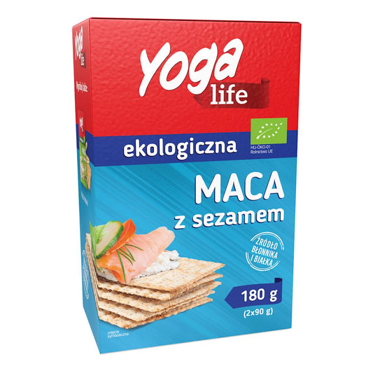 PIECZYWO MACA Z SEZAMEM BIO 180 g - YOGA LIFE-0